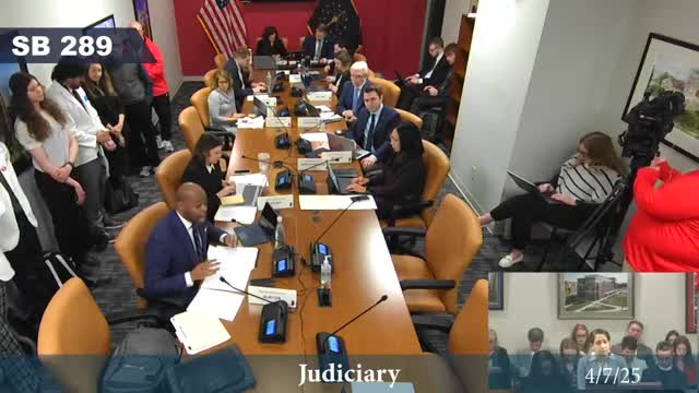 Kurt Miceli testifies on nondiscrimination legislation before state judiciary committee