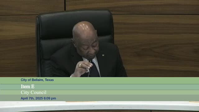 Mayor Pappas declares April 2025 Fair Housing Month in Bel Air, Texas