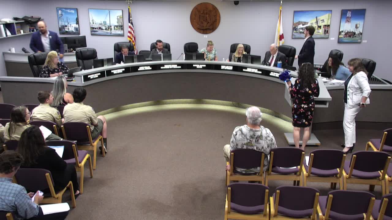 Brooksville City Council proclaims April 25 as National Arbor Day celebration