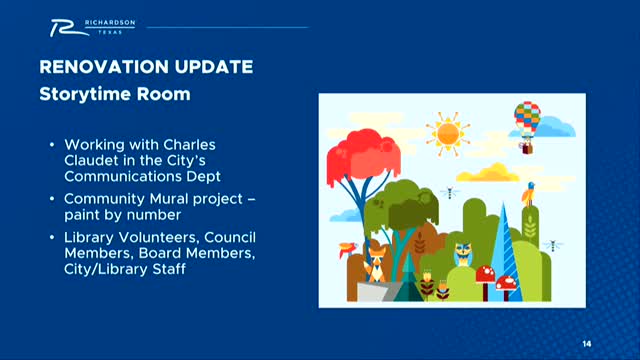 Library plans community mural and expands summer programming in Richardson