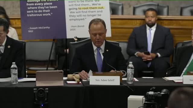 Senate hearing features courageous witnesses challenging DOJ misconduct and intimidation tactics