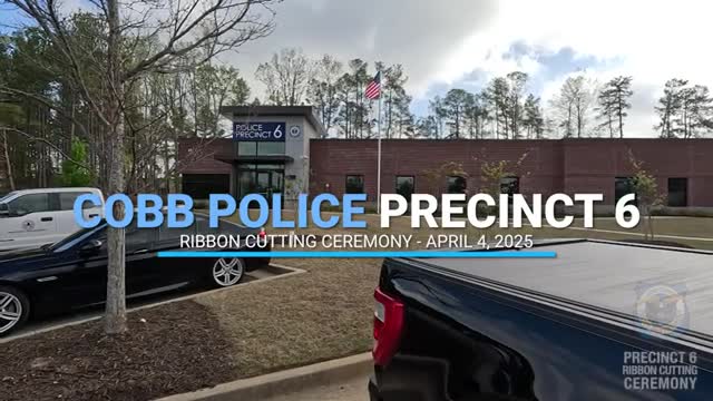 Cobb County opens new East Cobb police precinct built with 2016 SPLOST funding
