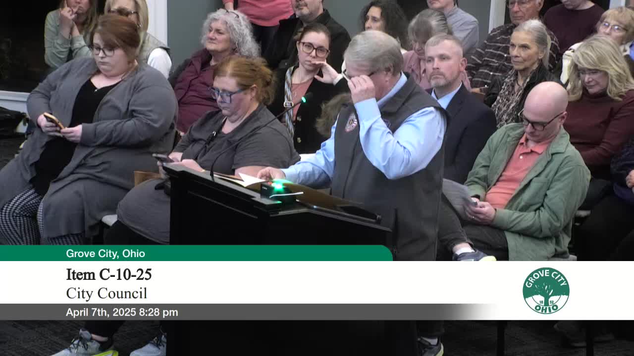 Grove City debates marijuana dispensary amid rising opposition and health concerns