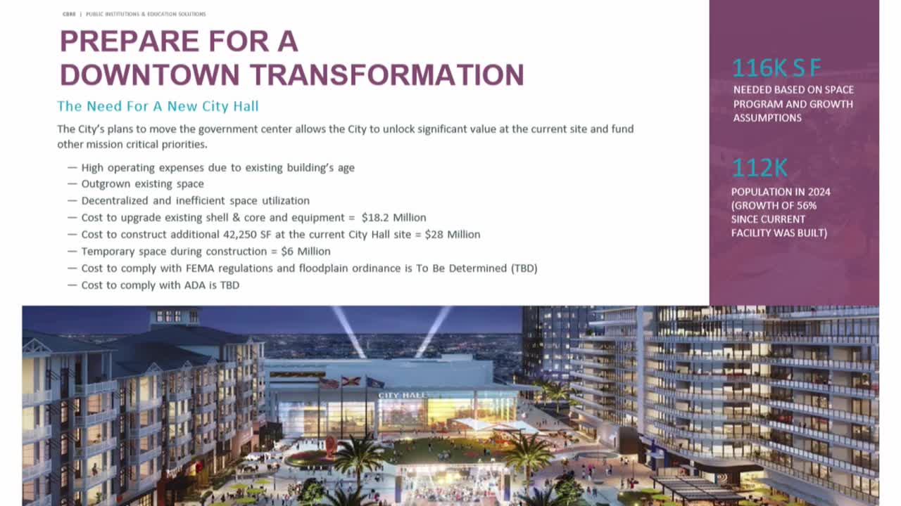 City leaders propose new City Hall to address growth and infrastructure needs