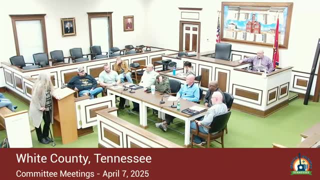 White County Commissioner urges revisit of property maintenance plan after health concerns