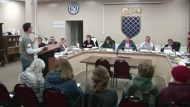 Tiverton residents voice opposition to proposed assault weapons ban and affordable housing bills
