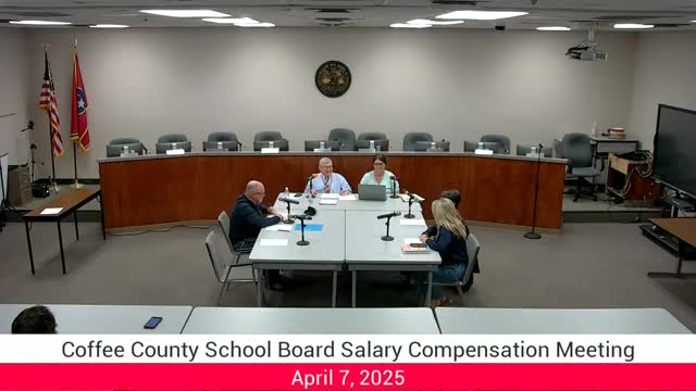 Coffee County committee weighs 3% pay plan, asks staff to model 2% alternative
