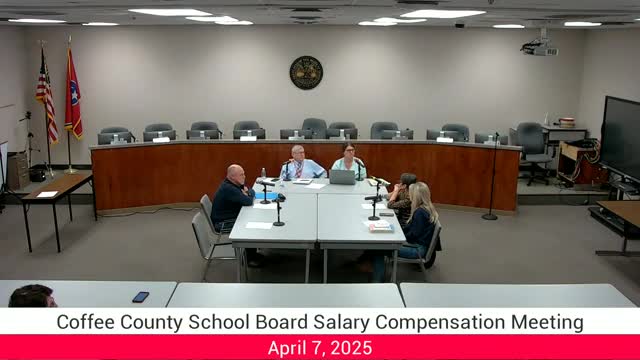 Coffee County School Board discusses fiscal responsibility and funding for employee raises