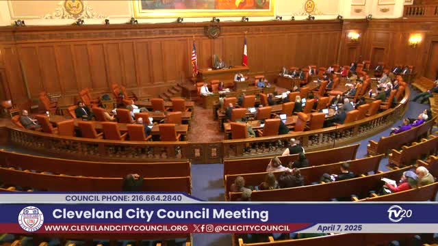 Cleveland City Council adopts comprehensive Cleveland Moves plan for safer streets