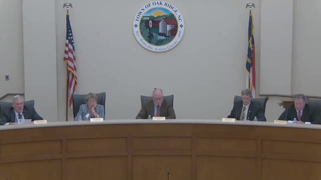 Patty questions Oak Ridge horse show donations during public comment session