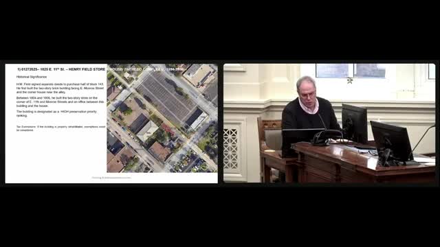 Commission approves restoration of Henry M. Field storefront balcony