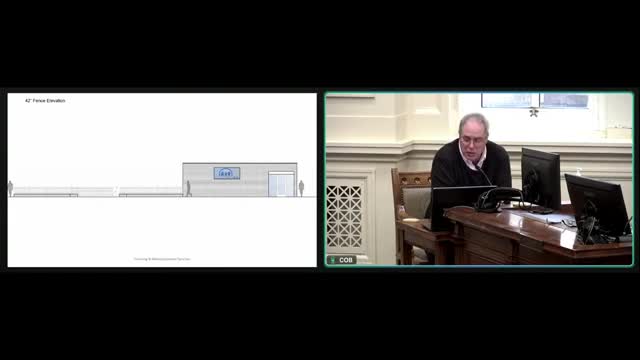 Commission approves 42‑inch front fence for nonprofit; sides and rear allowed to 6 feet