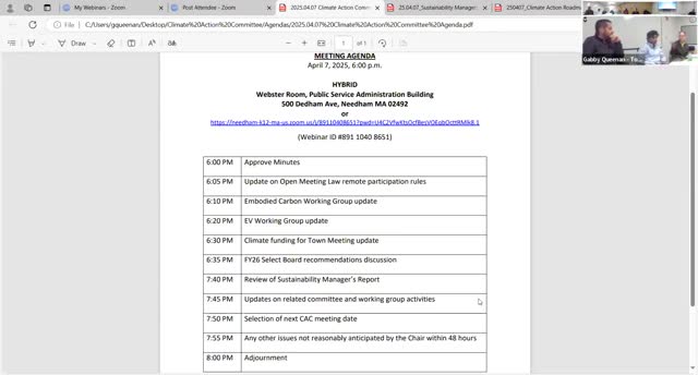 Charles River Watershed Association to present tree canopy goals at upcoming meeting