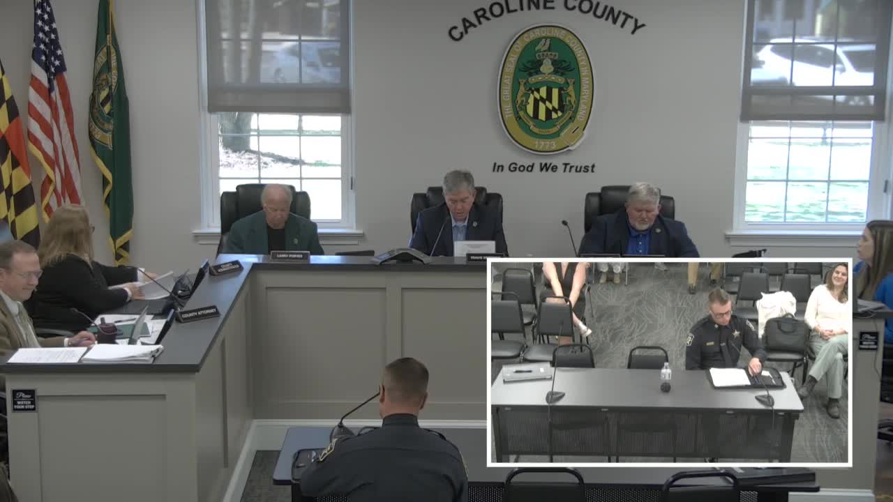 Commissioners designate Maryland State Police as primary regulator for scrap‑metal and pawn enforcement