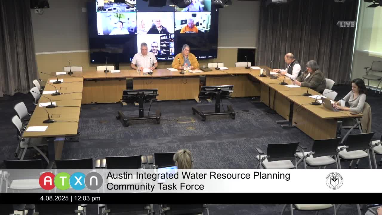 Austin Water Task Force recruits ex officio members to strengthen climate action collaboration