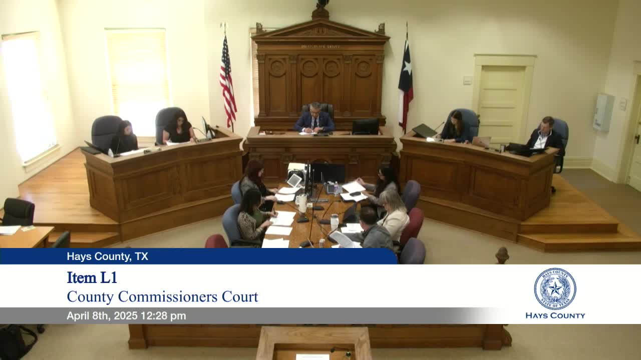 Hays County approves park donation and roadway improvement initiatives