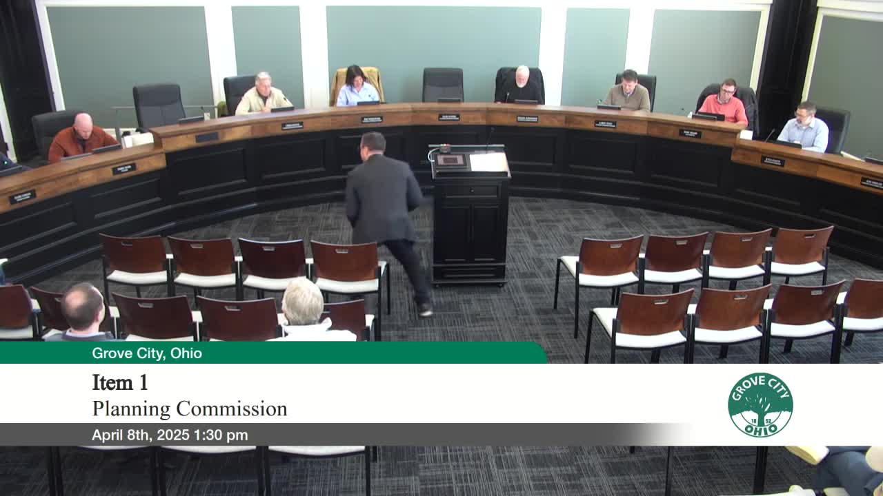 Planning commission recommends approval of Meadow Grove Estates North setback amendment