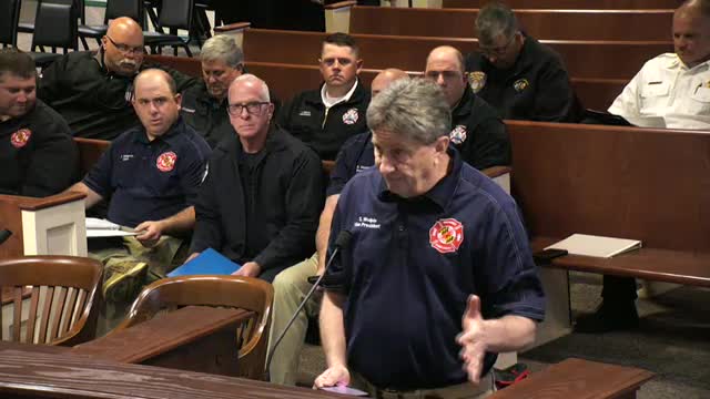 Fire departments request budget increases for training and wellness programs