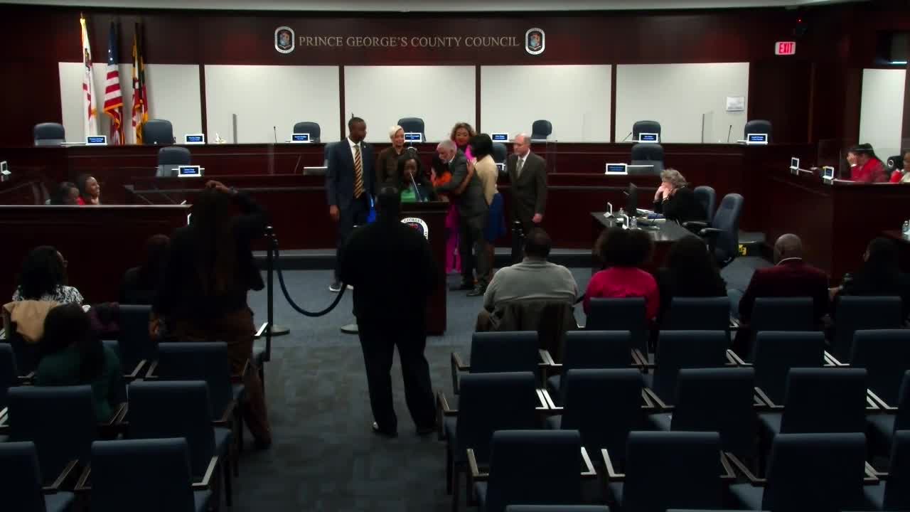 Prince George's County honors Ronnie Cook for heroically saving driver after car accident