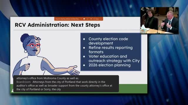 Multnomah County Elections Division prepares for complexities of ranked choice voting