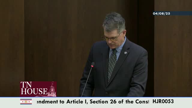 Tennessee lawmakers debate constitutional amendment on firearm regulation standards