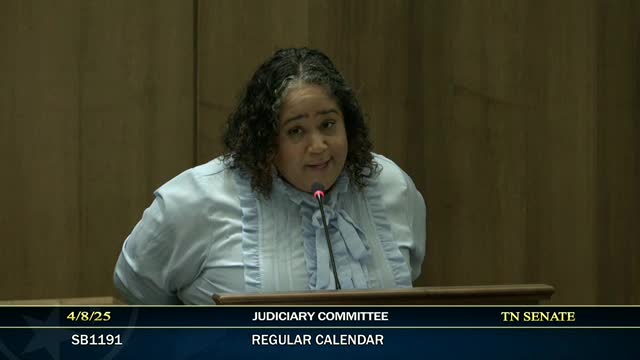 Senate Committee reviews amendment to strengthen Tennessee's Domestic Violence Act