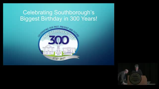 Southborough tricentennial committee plans year-long celebration and fundraising efforts