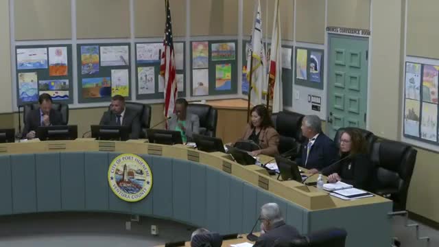 Port Hueneme City Council discusses community safety and port impact on residents