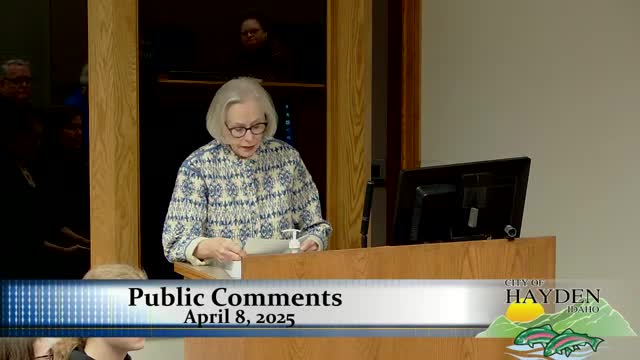 Panhandle Health District outlines aquifer protection strategies at Hayden council meeting