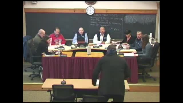 Resident urges school committee to take public position against antisemitism, threatens to oppose school budget