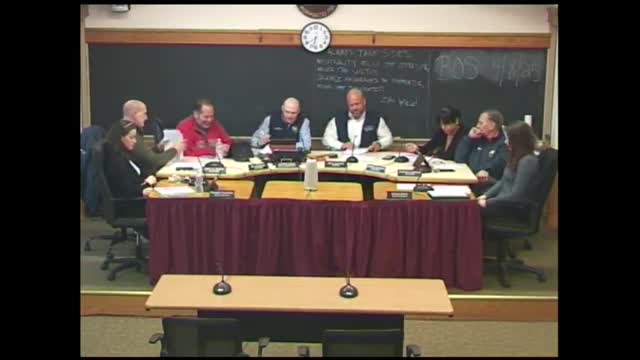 Select Board approves police promotions, appoints traffic constable and accepts resignations