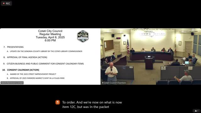 City Council awards 2025 Street Improvement Project to American Asphalt amid wage compliance concerns