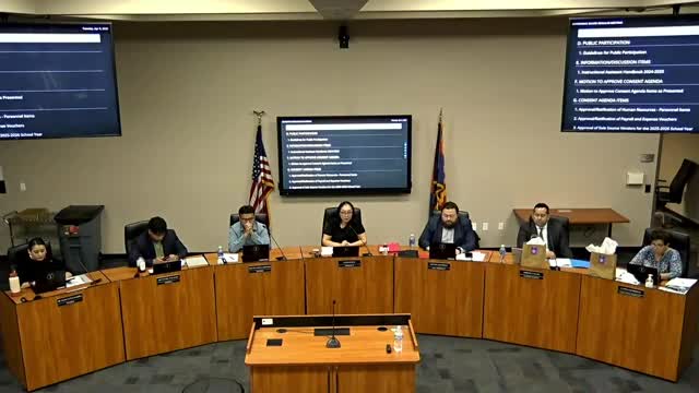 Tolleson Union High School Board hears public concerns on curriculum and funding