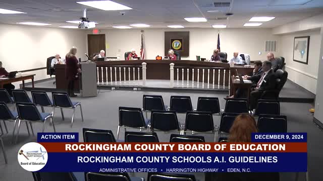Rockingham County Schools outlines AI integration strategy for future education