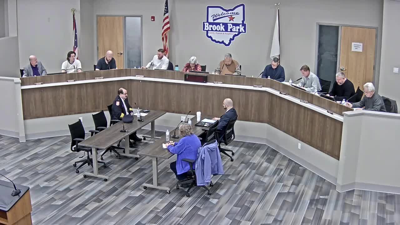 Brook Park council discusses enforcement options for illegal dumping at cardboard dumpsters