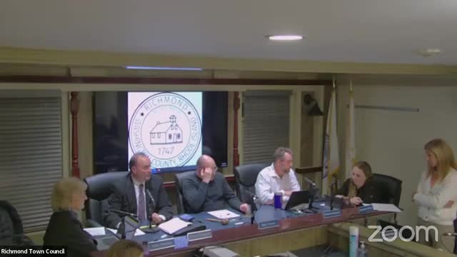 Exeter Town Council thanks staff and reopens public forum for community concerns