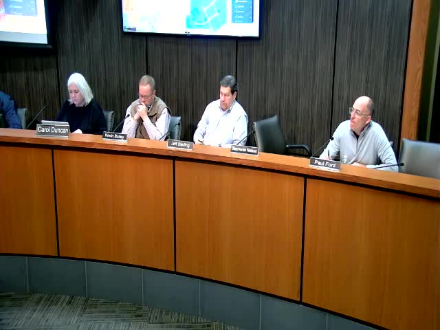 Jonesboro Planning Commission reviews Greensboro Village rezoning for mixed-use development