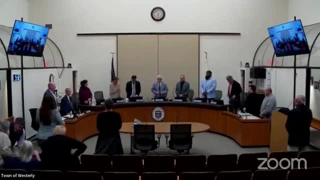 Wesley Town Council honors Donald Cornell and Josh Bland for public service