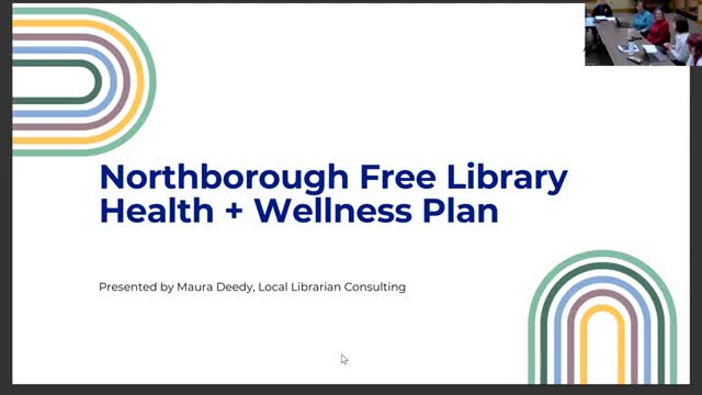 Library trustees review draft health and wellness plan to expand outreach, collections and staff support