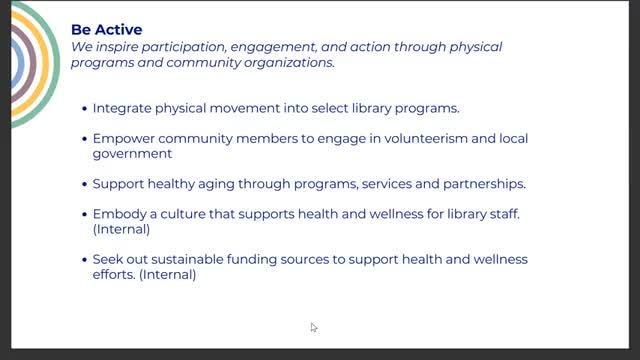 Library staff prioritizes health programs including pet therapy to boost community wellness