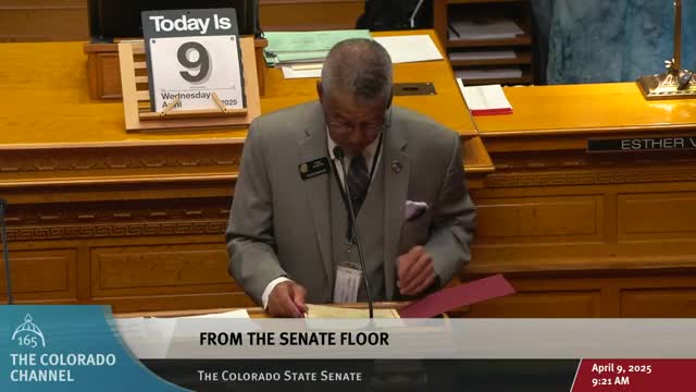 Senator Exum condemns Trump administration's $1B cuts to Colorado food programs