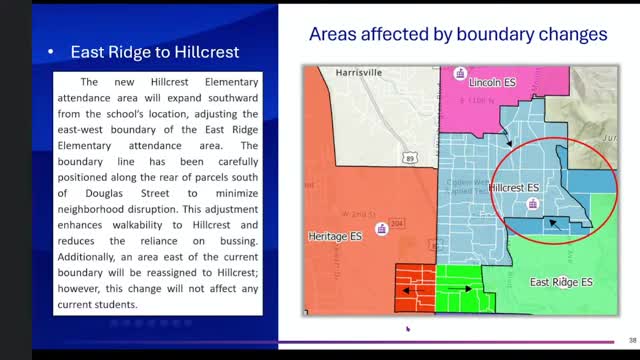 School district adjusts boundaries improving walkability for students near Hillcrest and Eastridge