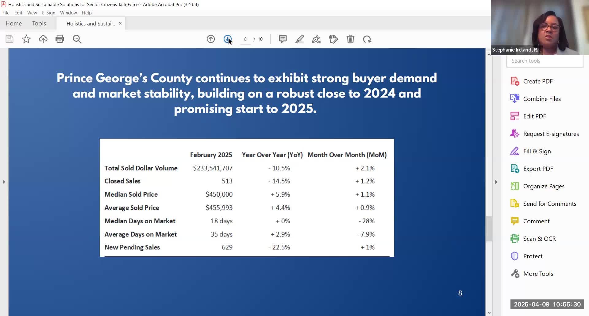Prince George's County discusses housing impact on senior health at task force meeting
