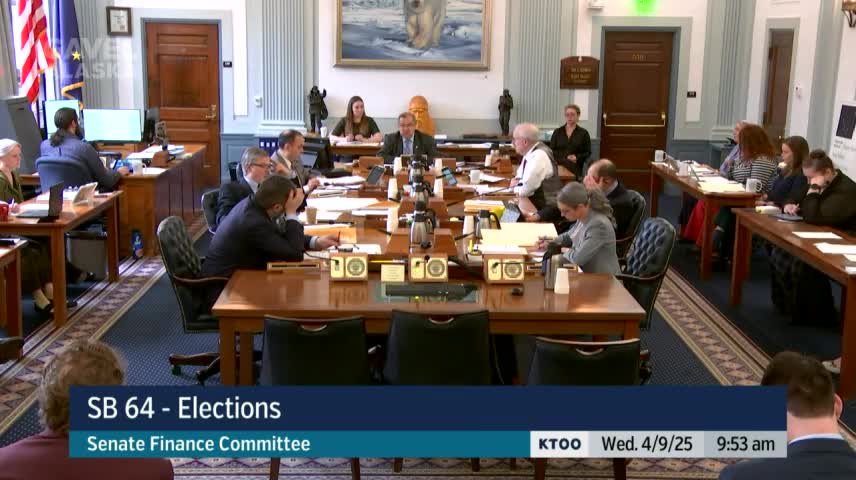 Senator Stedman questions ballot rejection rates in Alaskan elections