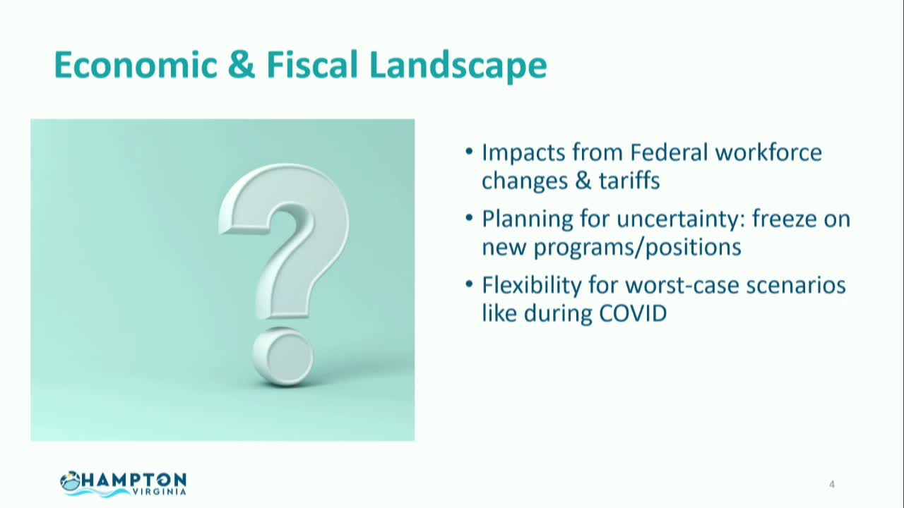 Hampton proposes real estate tax rate reduction amid rising infrastructure fee adjustments