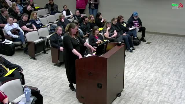 Fairfax County teachers advocate for collective bargaining rights at Manassas City Board meeting