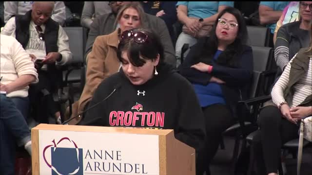 Amy Bae advocates for Edgewater Elementary students to remain in current schools