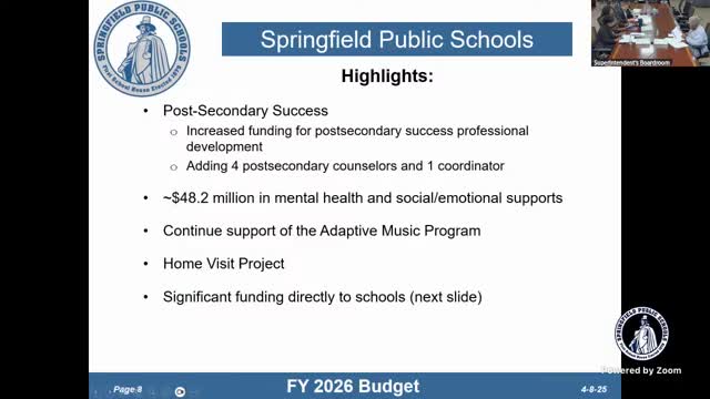 School Board allocates $48M for direct funding and adaptive music program support
