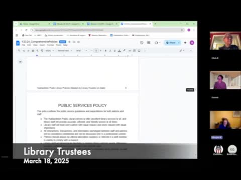 Trustees edit public-service language to clarify staff responsibilities