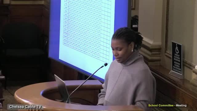 School committee reports: attendance, dropout and mobility figures; committee approves three routine items